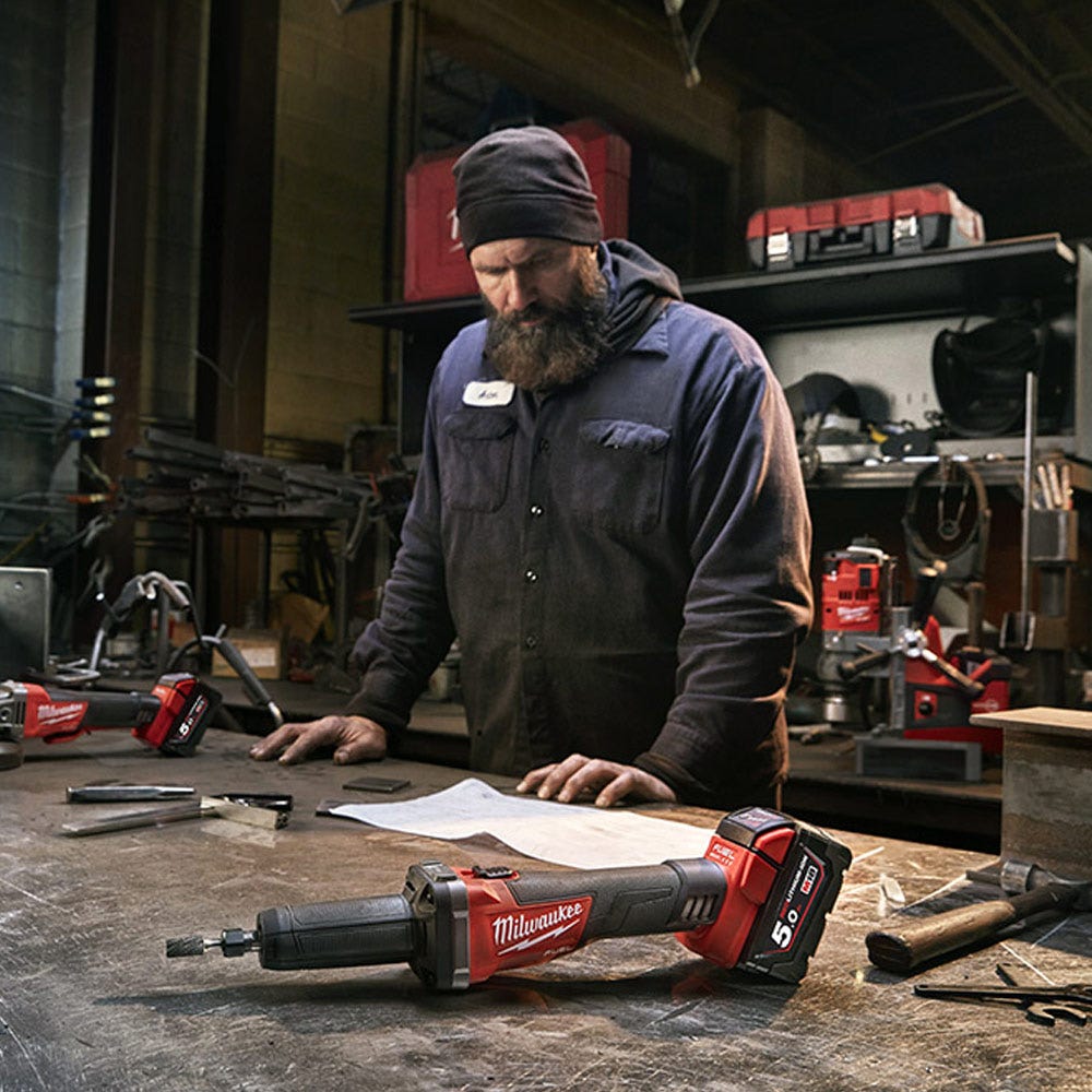 Milwaukee 18V 1/4inch Fuel Die Grinder Skin M18FDG0