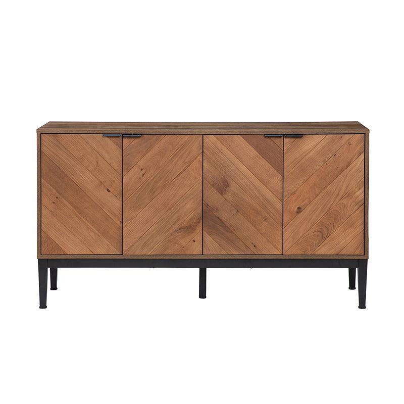 Mila 55 Wide 4 Door Sideboard with Storage