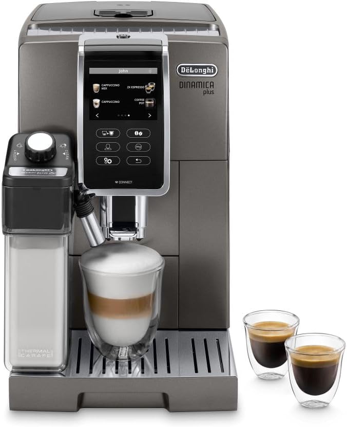 De'Longhi Dinamica Plus Connected Espresso & Coffee Machine