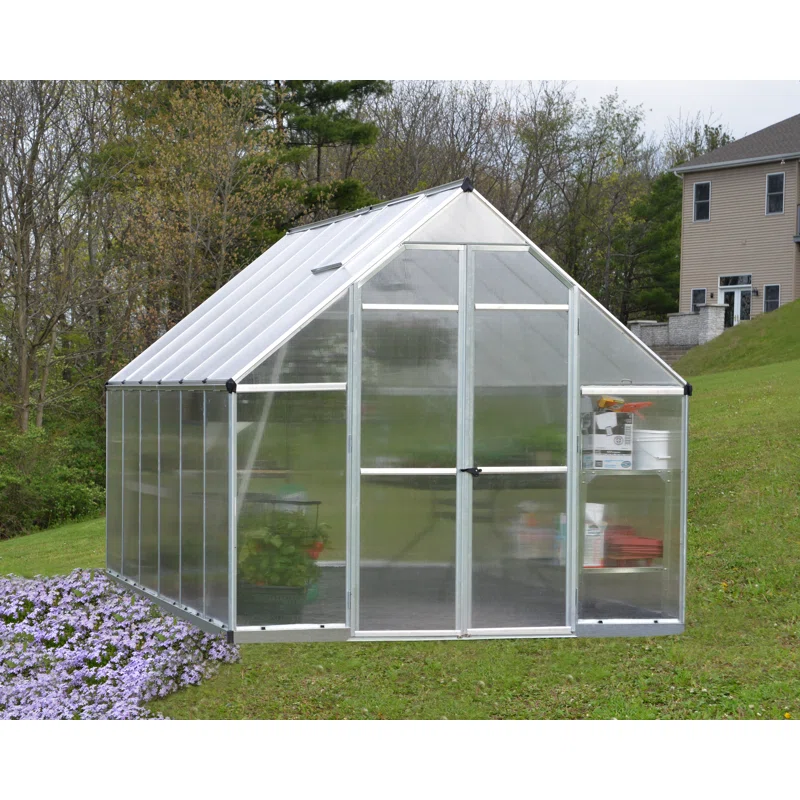 Palram - Canopia Essence 95.4 in W Hobby Greenhouse  ( 91 H x 95.4 W x 144 D )