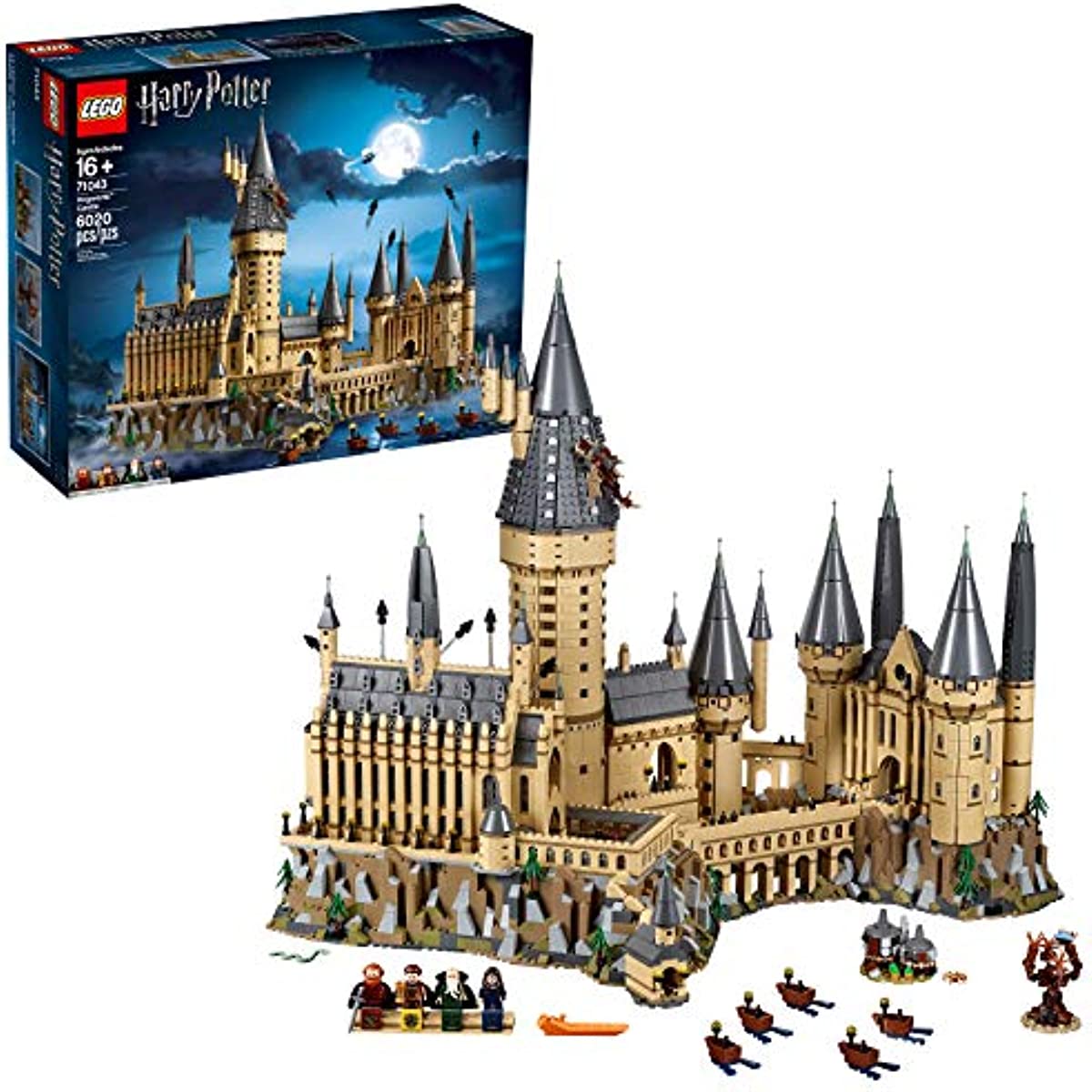 LEGO Harry Potter Hogwarts Castle 71043 Building Toy Set for Kids, Boys, and Girls Ages 16+ (6020 Pieces)