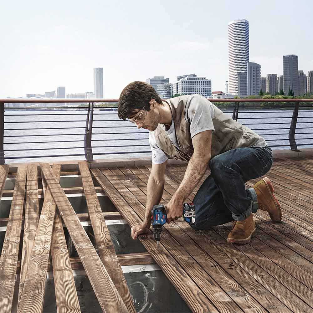 BOSCH 18V 55NM 2 Speed Cordless Drill/Driver GSB 18V-55 Skin - 0615990M1Y