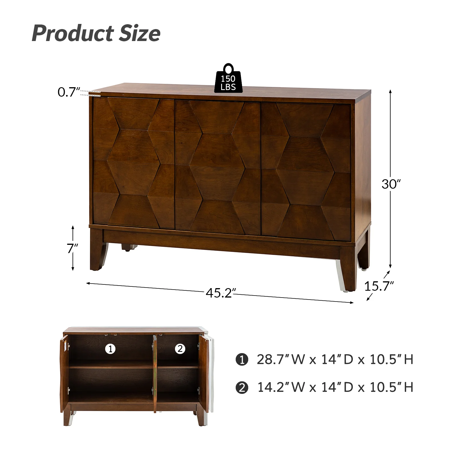 Kamu 45 Wide Sideboard