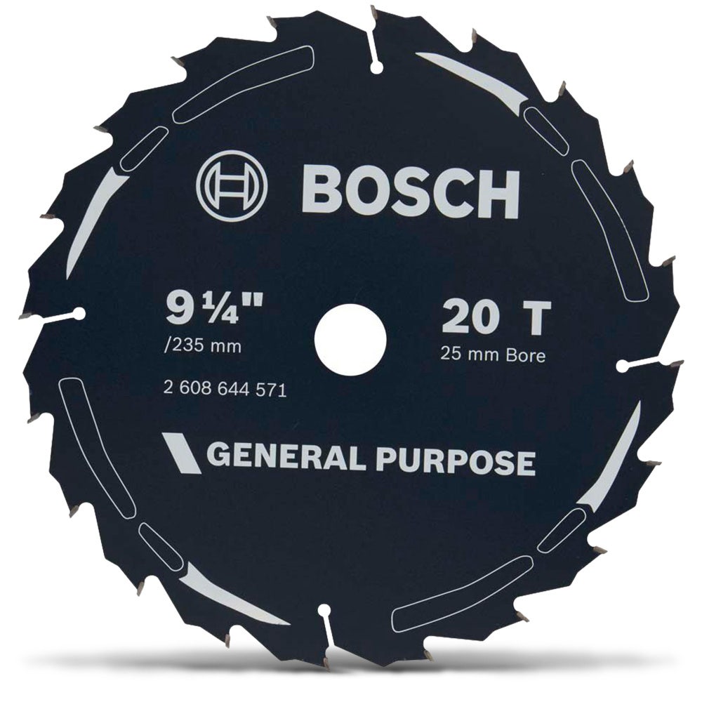 BOSCH 235mm 20T TCT Circular Saw Blade for Wood Cutting 2608644587