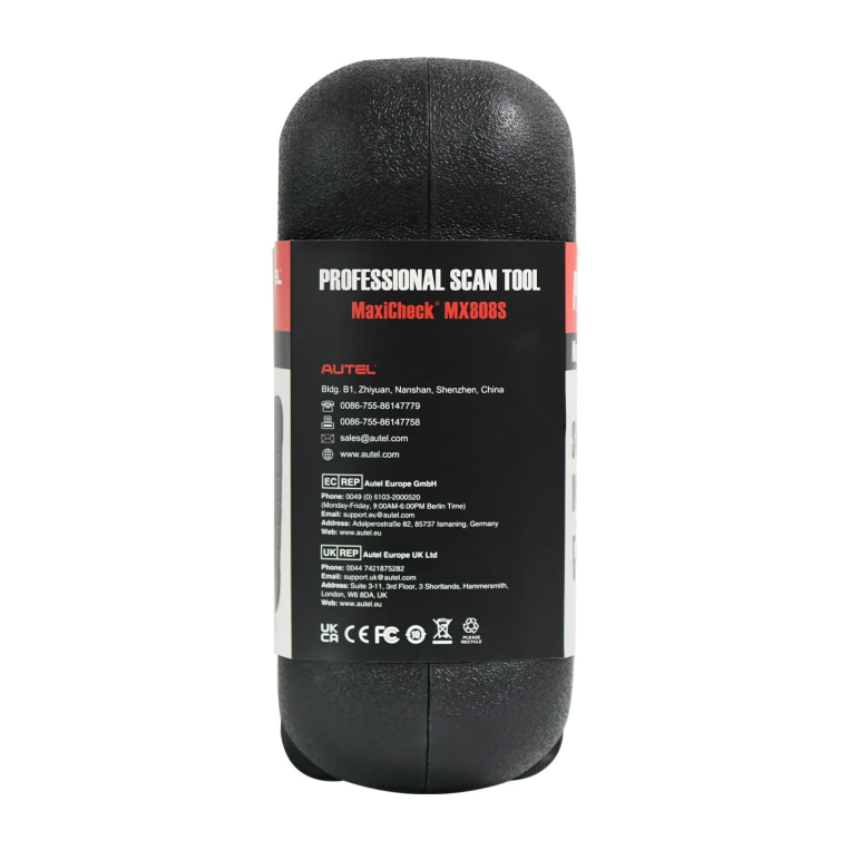 Autel MaxiCheck MX808S Android 11 Scanner [EU Version 2024], Like MaxiCOM MK808S/MK808Z, Newer Model of MK808/MX808, Fully Bi-Directional, 28+ Service, OE All System Scan, ABS/SRS/EPB/BMS