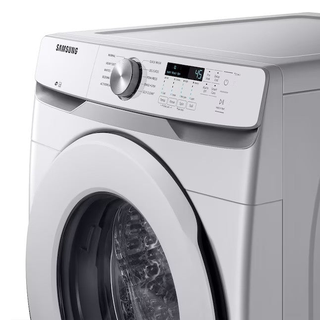 Samsung 4.5-cu ft High Efficiency Stackable Front-Load Washer (White) ENERGY STAR