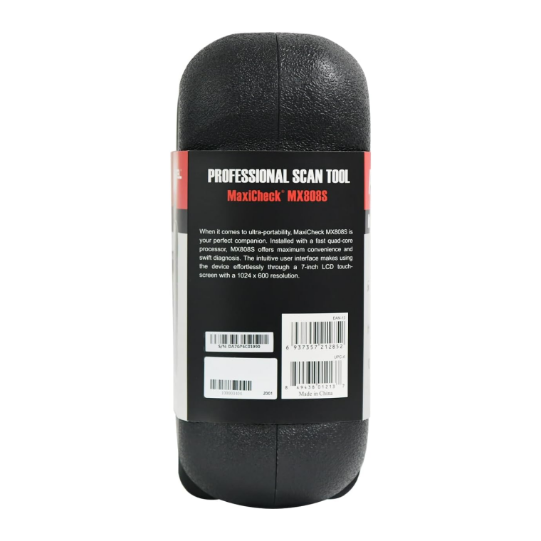 Autel MaxiCheck MX808S Android 11 Scanner [EU Version 2024], Like MaxiCOM MK808S/MK808Z, Newer Model of MK808/MX808, Fully Bi-Directional, 28+ Service, OE All System Scan, ABS/SRS/EPB/BMS