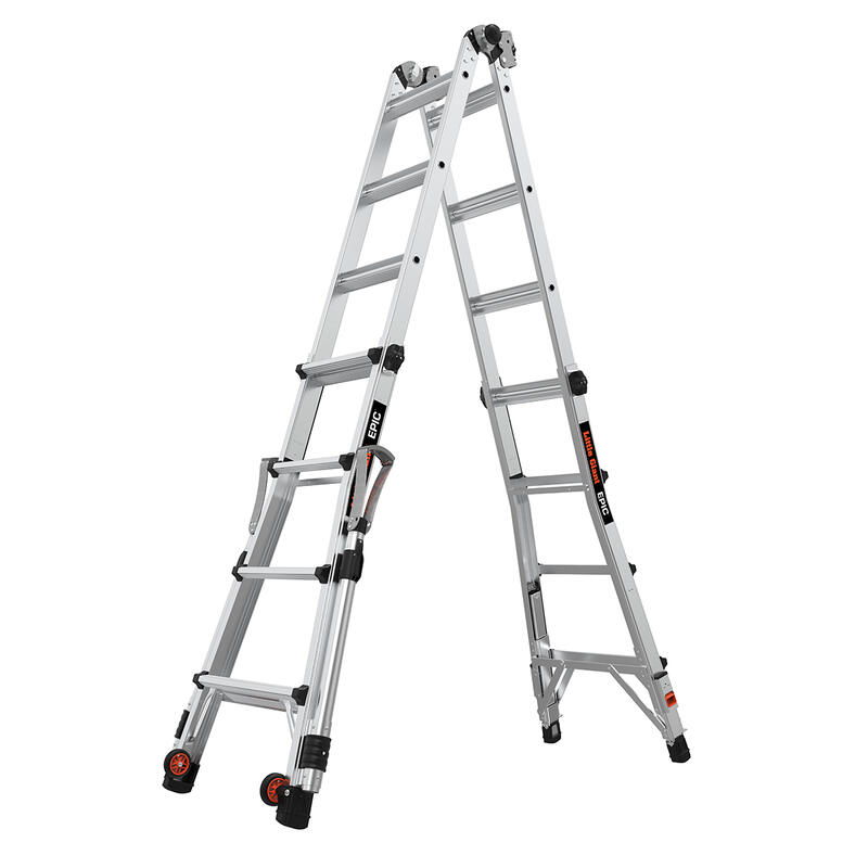 Little Giant Ladder Systems, Velocity with Wheels, M22, 22 Ft