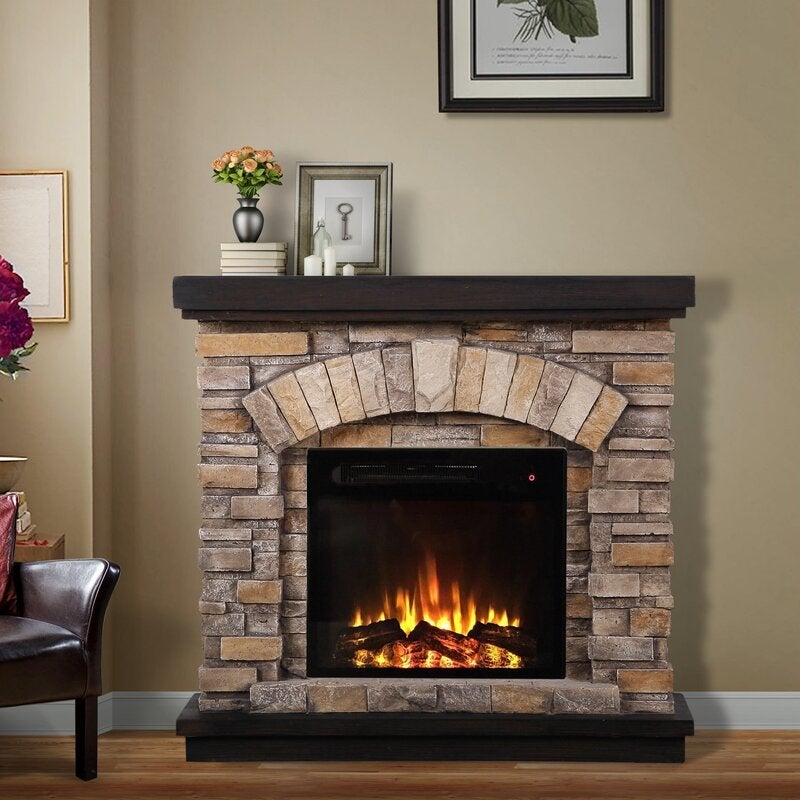 36'' W Electric Fireplace