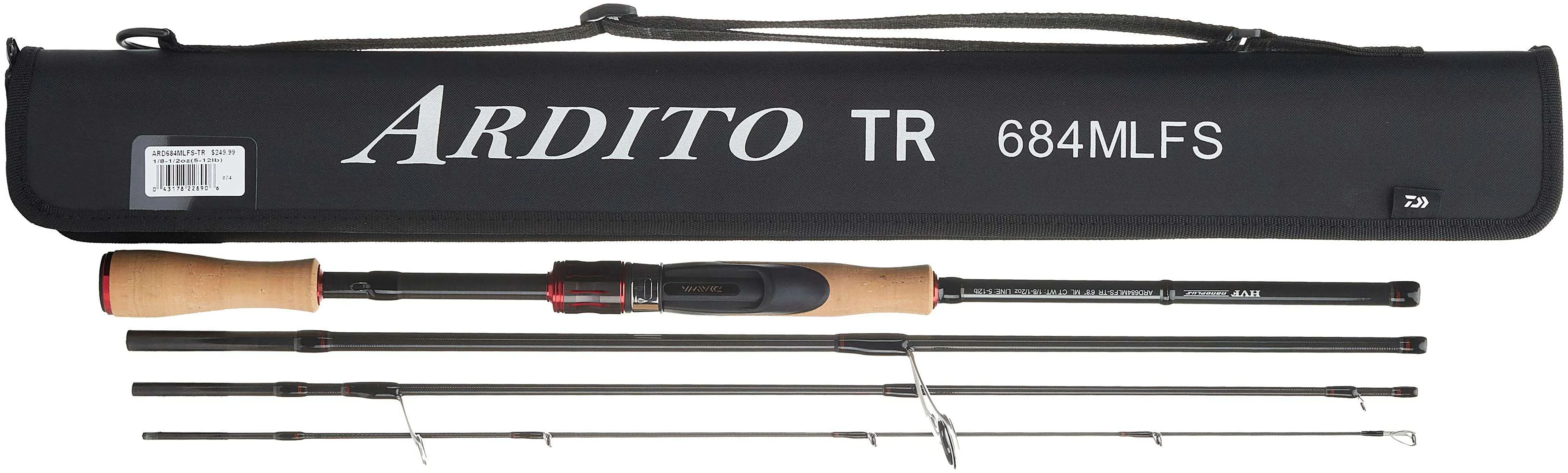 Daiwa Ardito 4 Piece Travel Rods