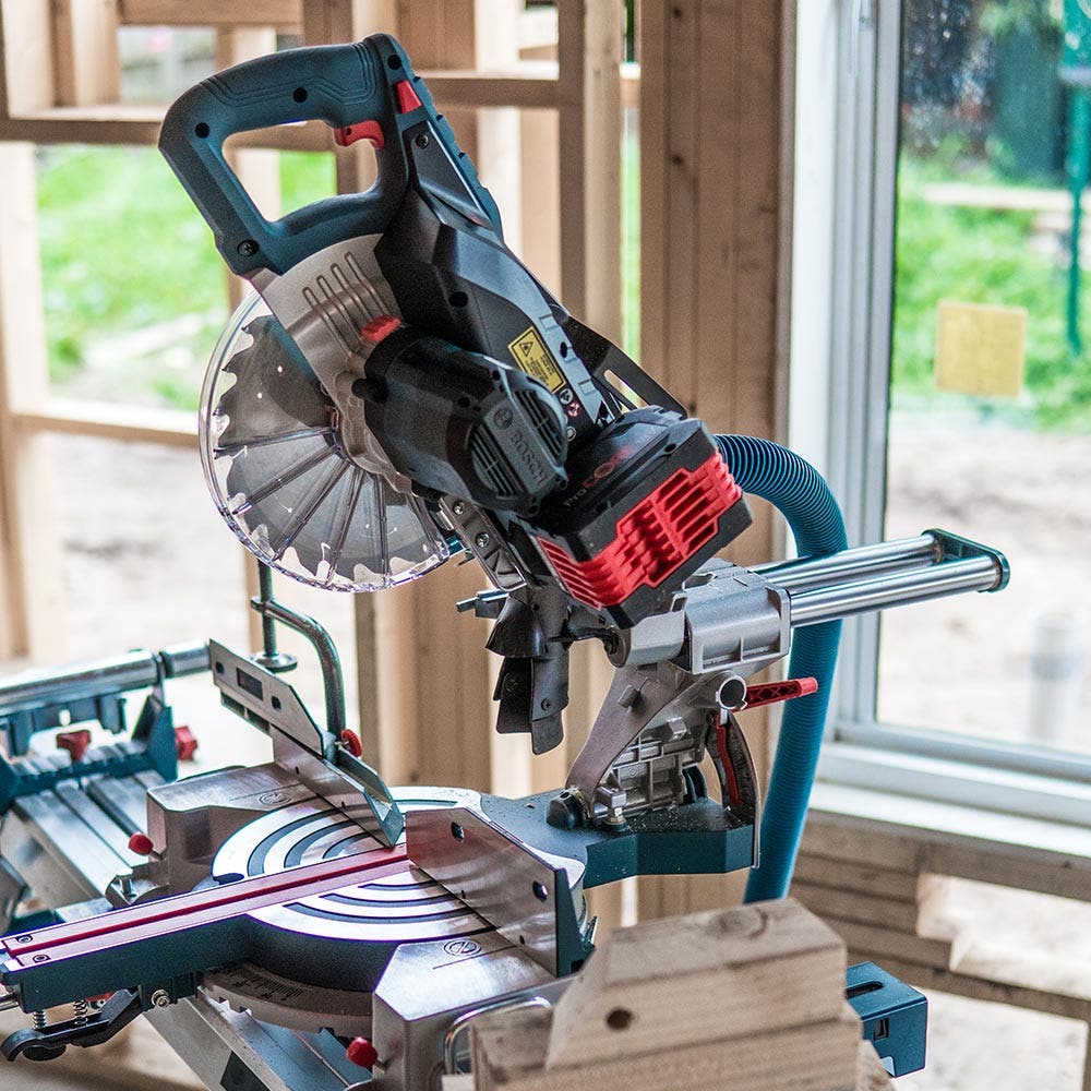 BOSCH 18V BITURBO Brushless 216mm Sliding Compound Mitre Saw Skin 0601B41040
