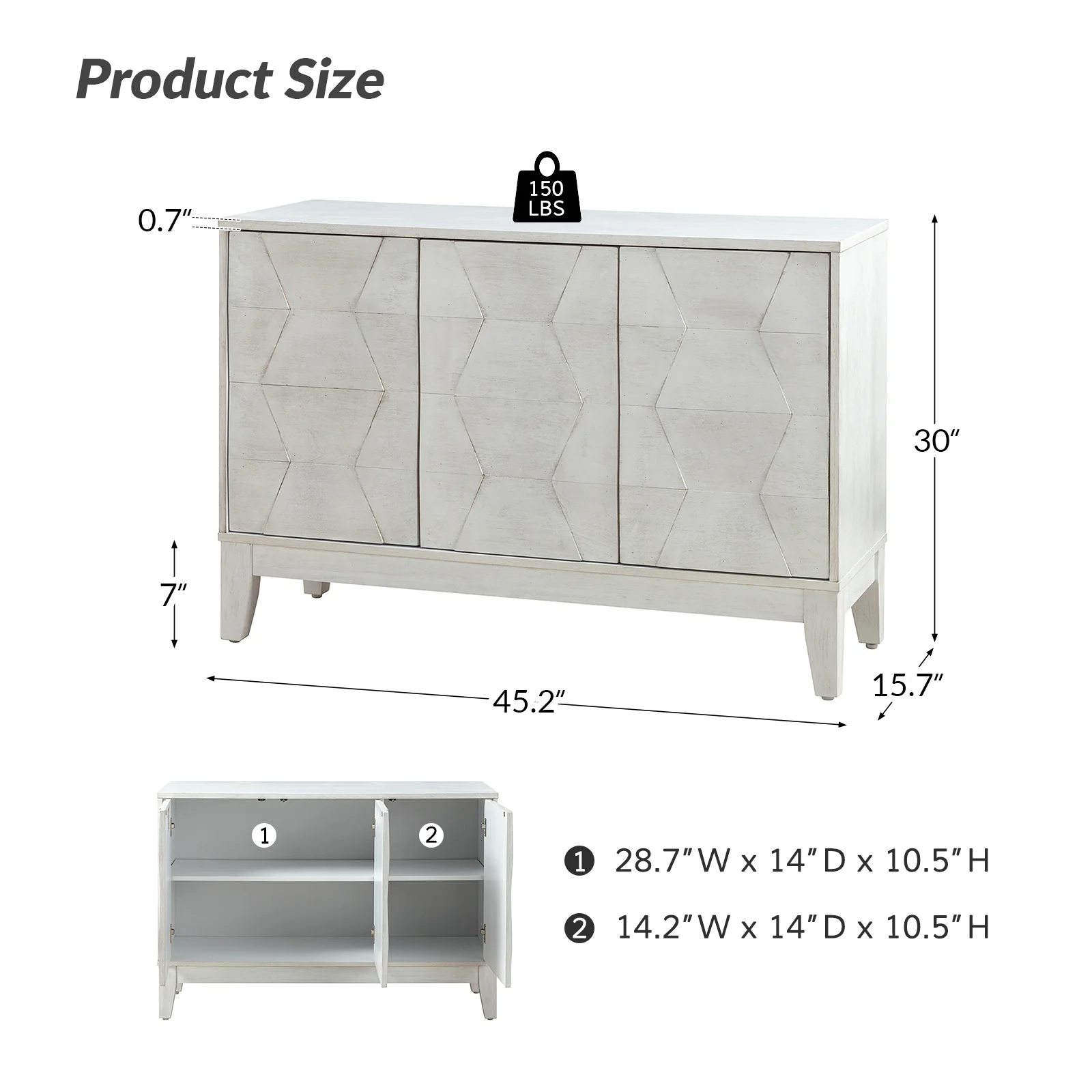 Kamu 45 Wide Sideboard