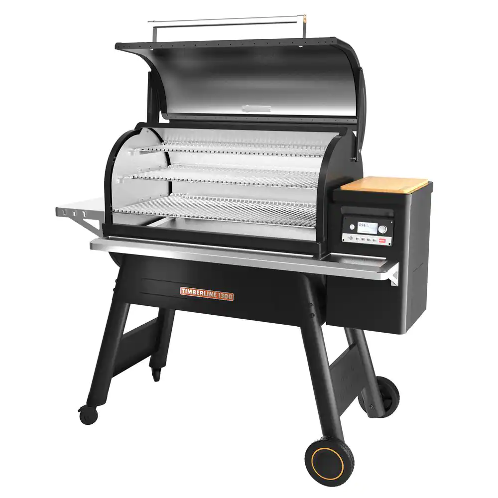 Timberline 1300 Wifi Pellet Grill and Smoker in Black