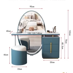 Drawer Mirror Dressing Table