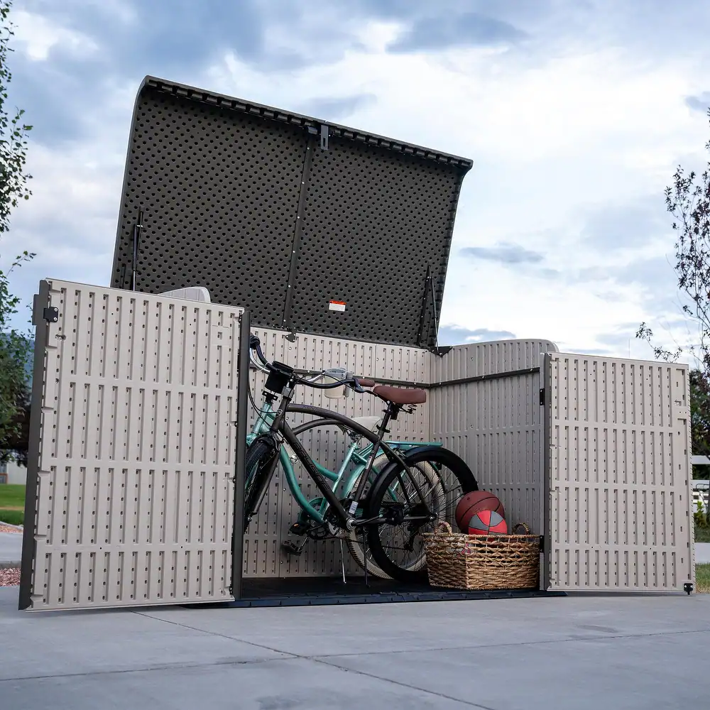 Lifetime Horizontal Storage Shed (75 cubic feet)