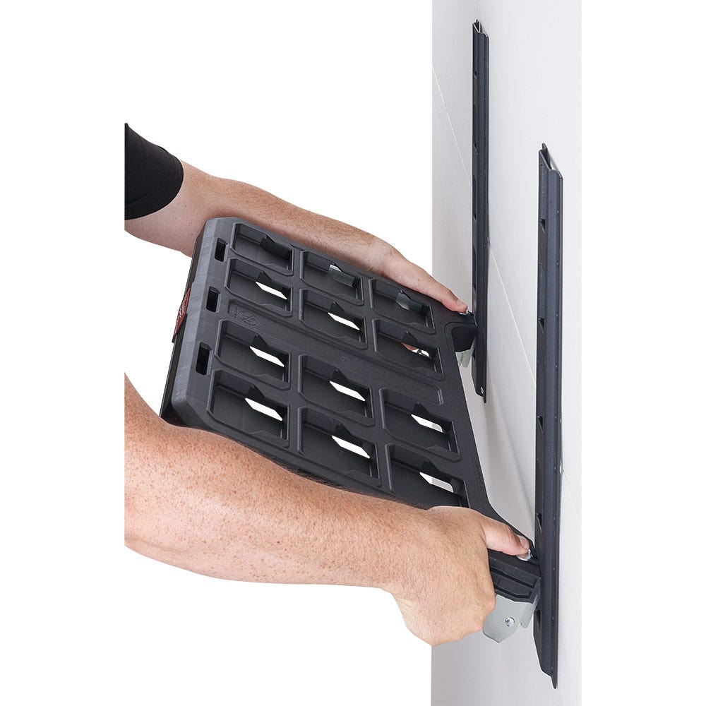 MILWAUKEE 2-Piece Vertical E-Track Rails for PACKOUT™ Racking Shelves 48228482