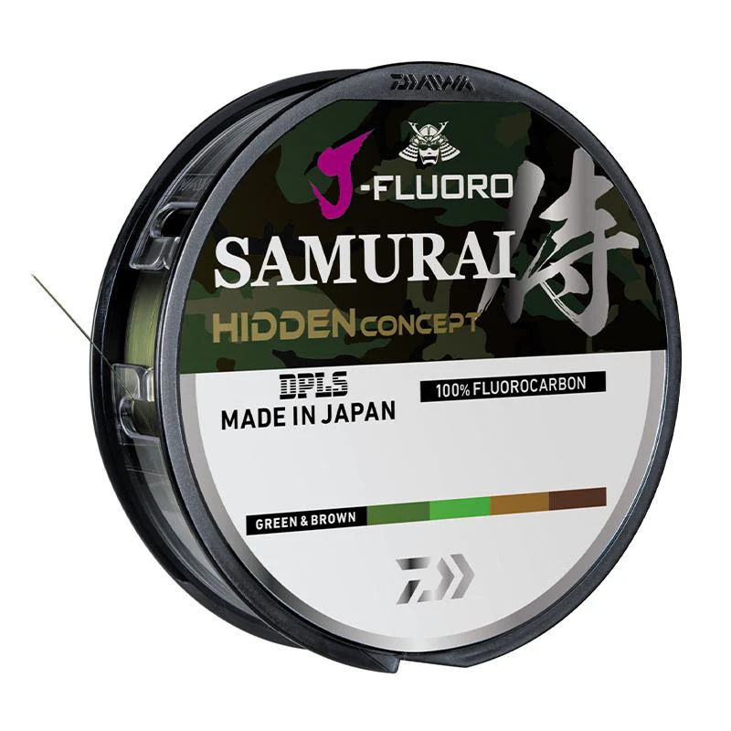 Daiwa J-Fluoro Samurai Hidden Concept Camo Fluorocarbon Line 220 Yards