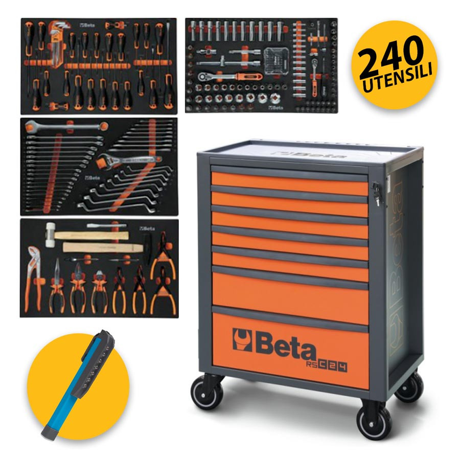 🔥Big Sale🎄- special tool box 240 Utensili