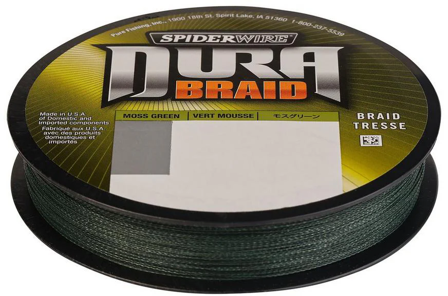 Spiderwire DuraBraid Braided Line - Moss Green