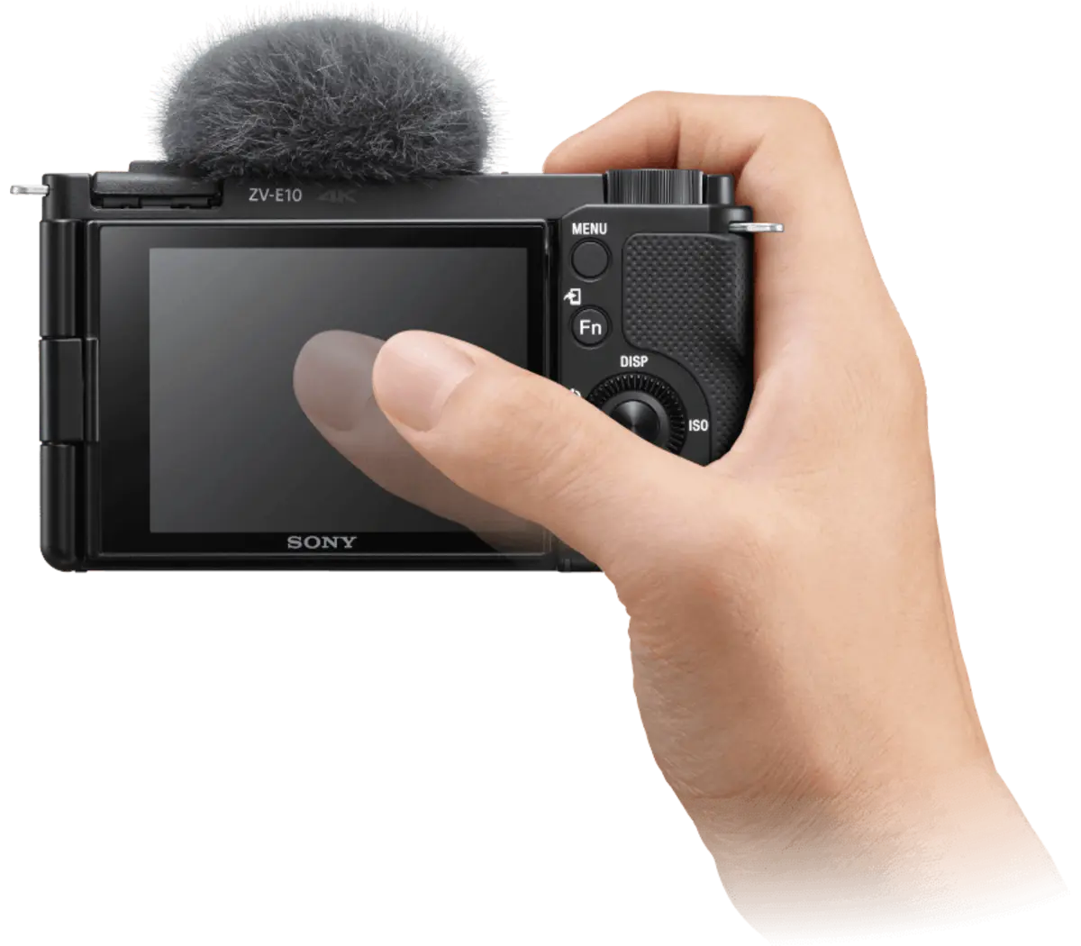 Alpha ZV-E10 - APS-C Interchangeable Lens Vlog Camera 24MP, 4K/30p, Vlog style camera