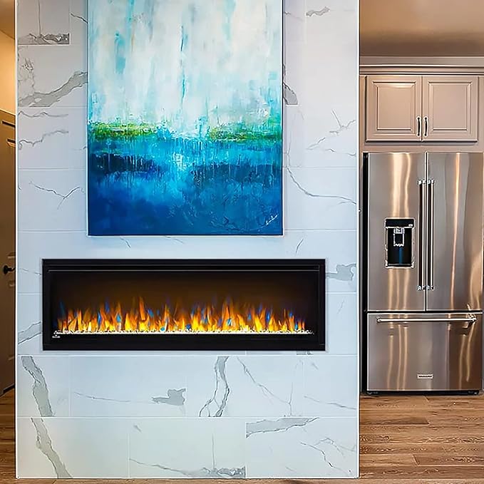 Napoleon Alluravision Slim 50 inch Wall Mount Electric Fireplace