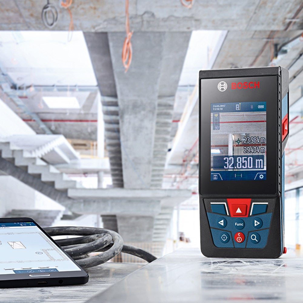 BOSCH 150m Rangefinder w. Camera & Bluetooth GLM150C 0601072FK0