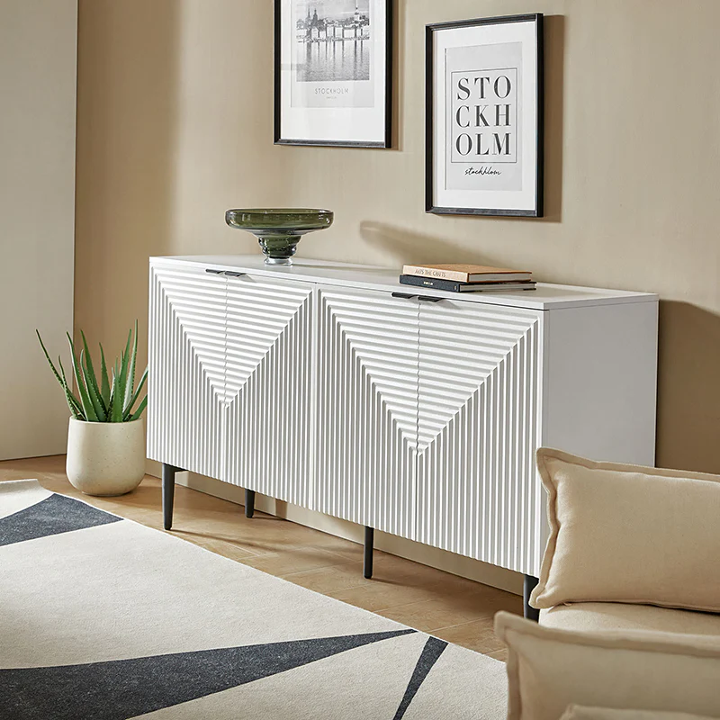 Lasse 63 Wide 4 Door Sideboard
