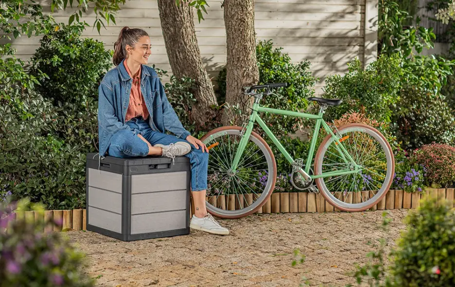 30 Gallon Deck Box - Grey