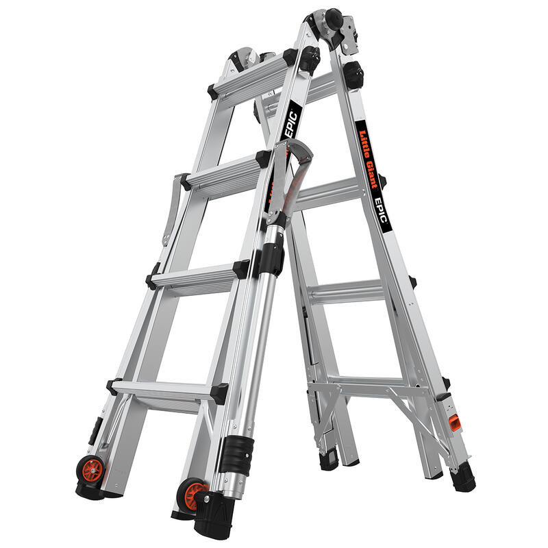 Little Giant Ladder Systems, Velocity with Wheels, M22, 22 Ft
