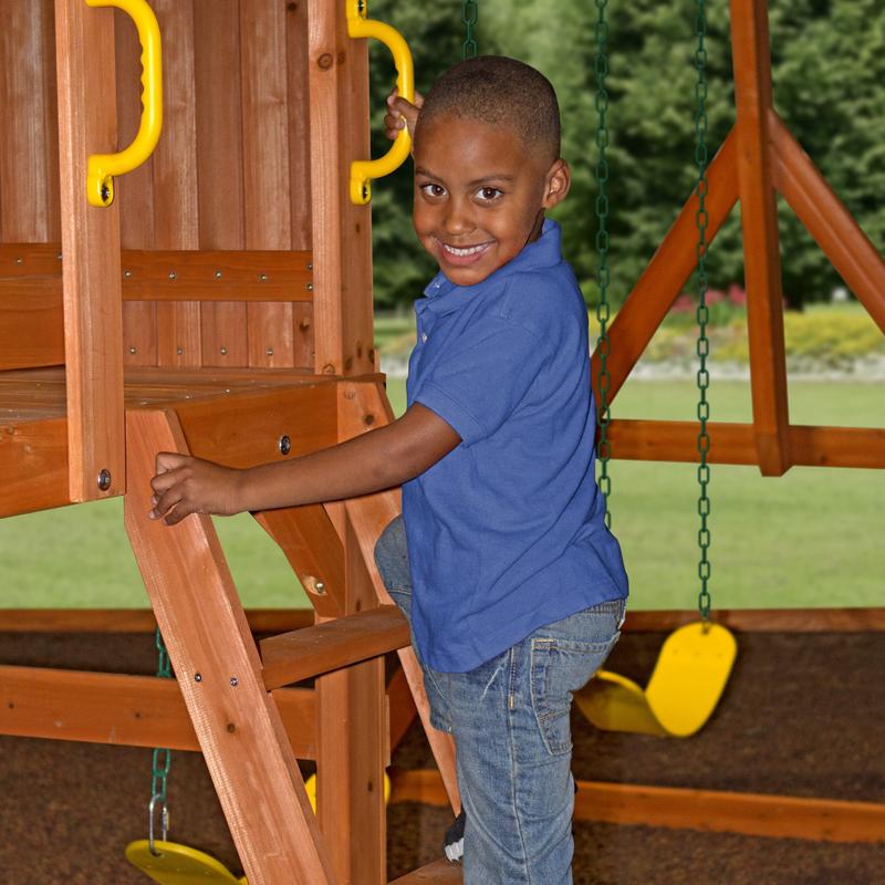 Somerset Wooden Swing Set