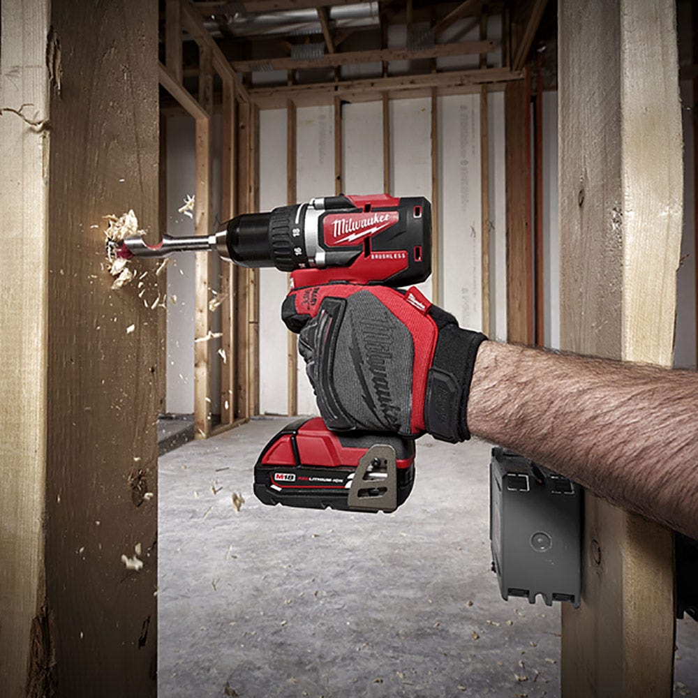 MILWAUKEE 18V Brushless Drill/Driver 13mm Gen 3 Skin M18CBLDD-0