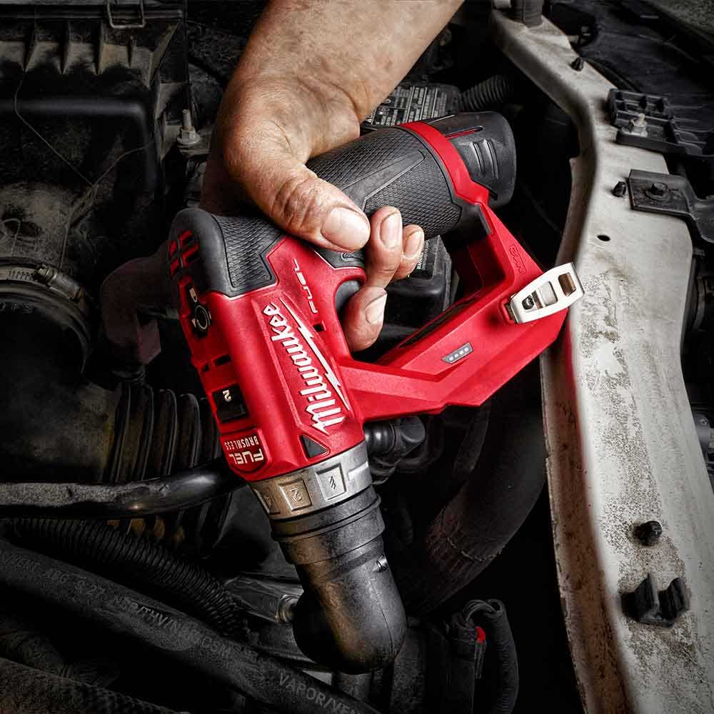 MILWAUKEE 12V 2 x 2.0Ah 9.5MM Installation Drill/Driver Kit M12FDDXKIT202B