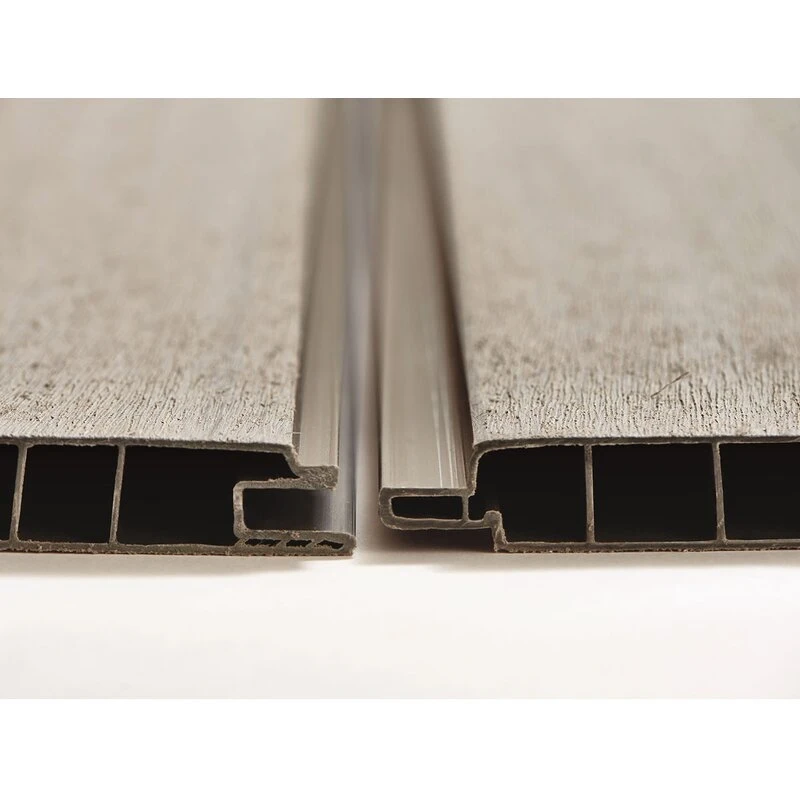 Auckland 7 x 7 ft antique distressed wood storage shed with high ceilings and victorian windows