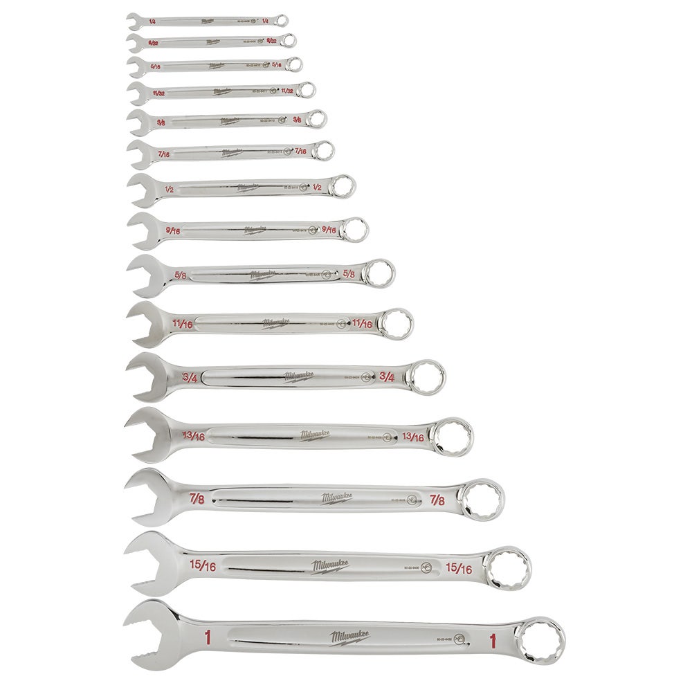 MILWAUKEE 15pc Imperial Wrench Combination Set 48229415