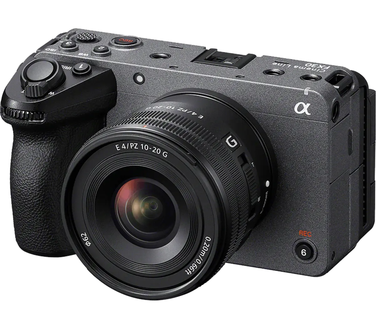 Sony Cinema Line FX30 Super 35 Camera with XLR handle unit