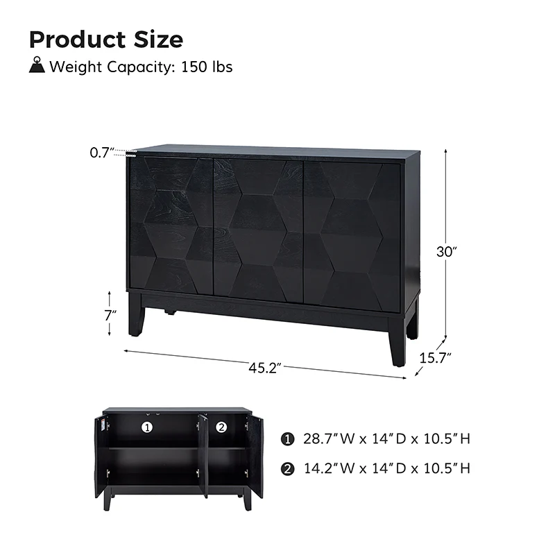 Kamu 45 Wide Sideboard