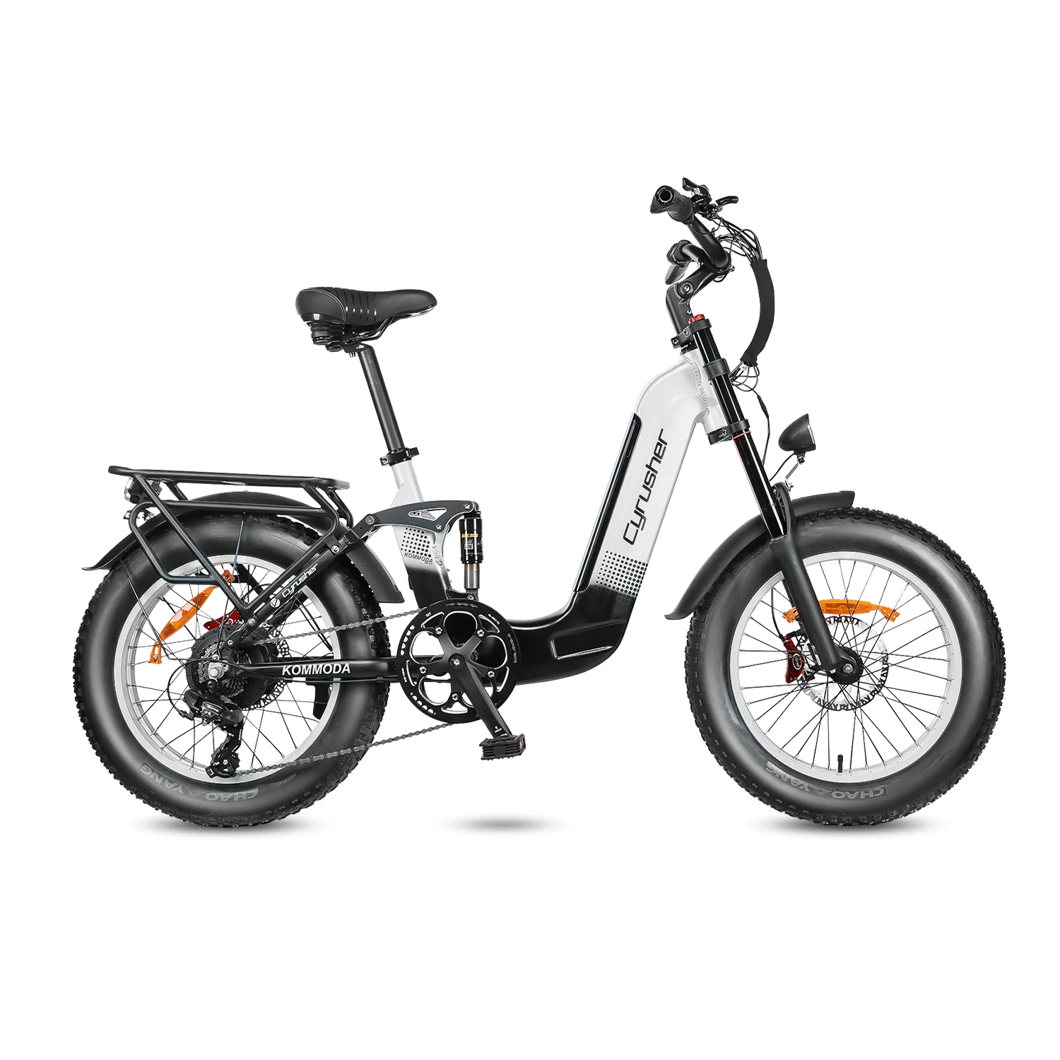 Cyrusher Kommoda Step-through Full Suspension Electric Bike