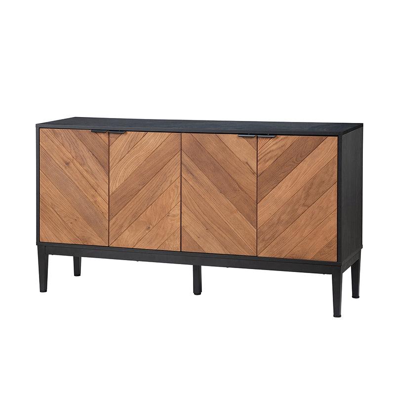 Mila 55 Wide 4 Door Sideboard with Storage