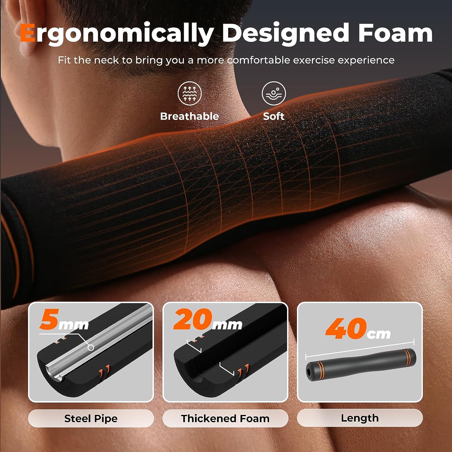 FEIERDUN Adjustable Dumbbells, 20/30/40/50/70/90lbs Free Weight Set with Connector, 4 in1 Dumbbells Set Used as Barbell, Kettlebells, Push up Stand