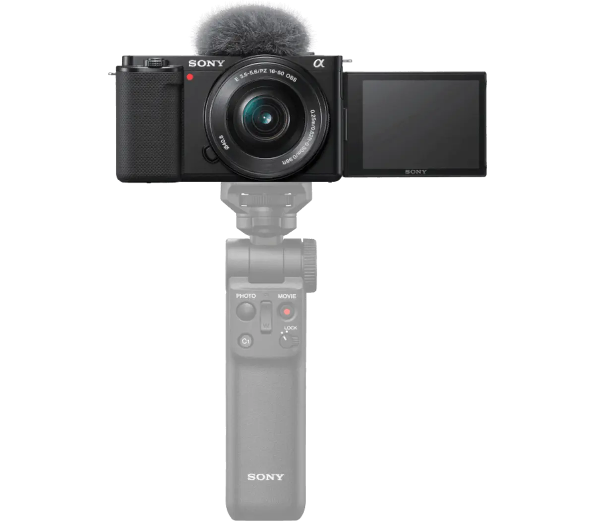 Alpha ZV-E10 - APS-C Interchangeable Lens Vlog Camera 24MP, 4K/30p, Vlog style camera