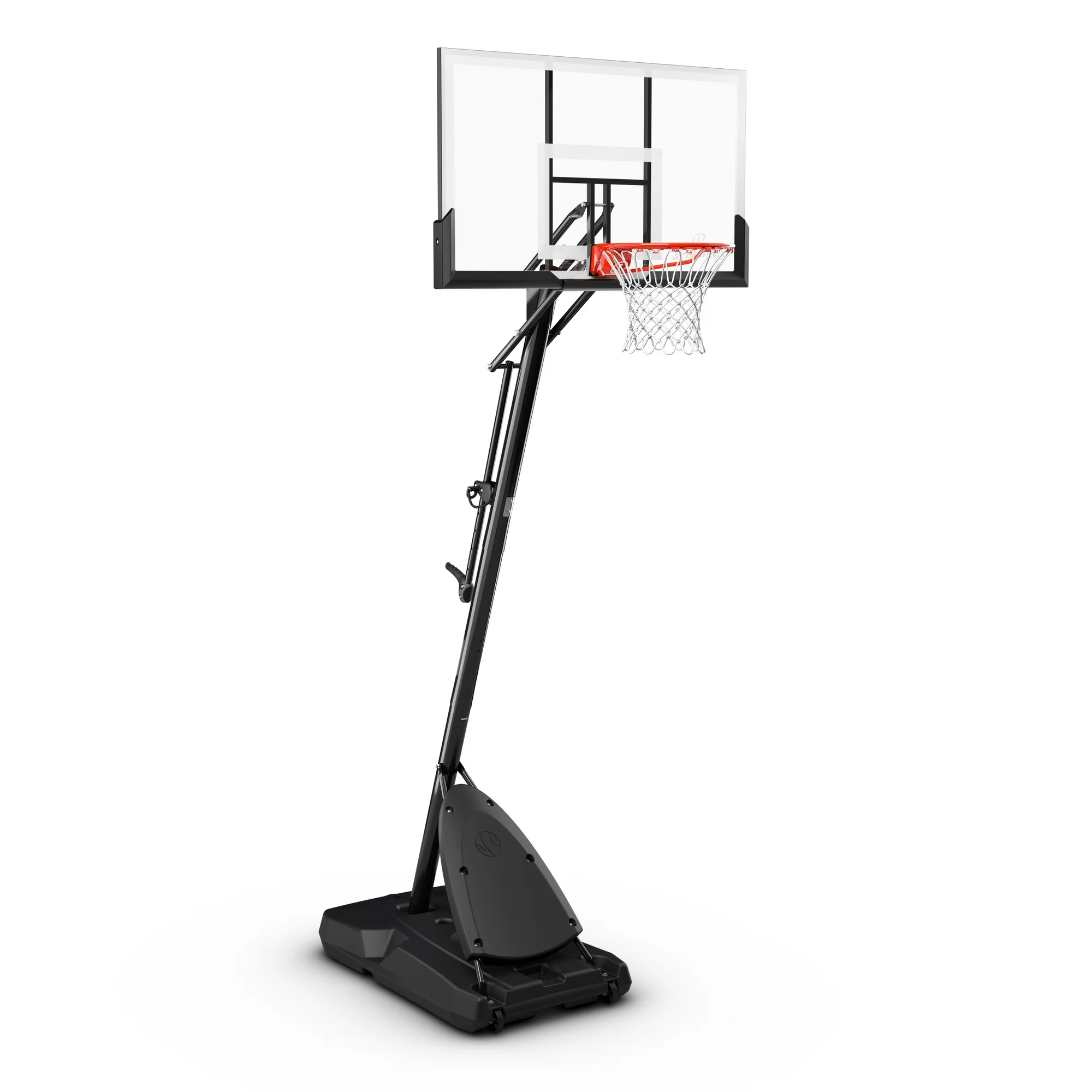 Spalding 54 inch Hoop and Basketball Bundle