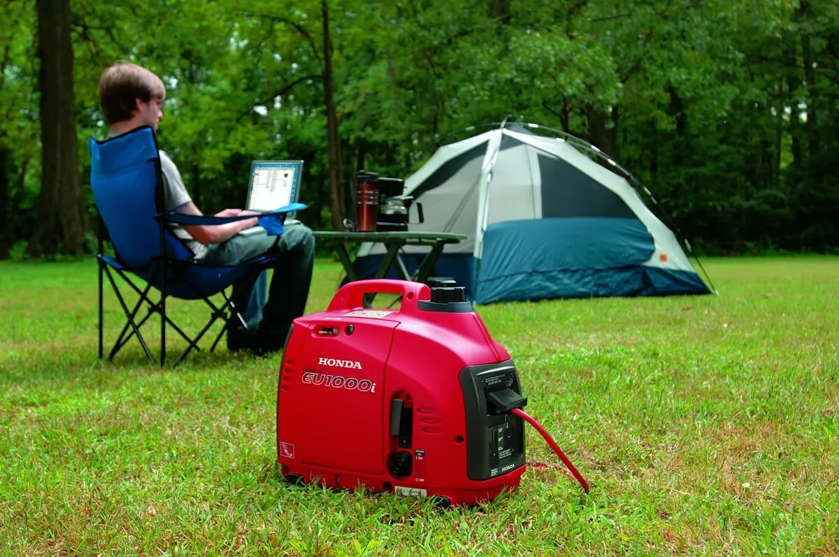 NEW Honda EU1000i 1000W 120V AC Mini Inverter Generator Gas