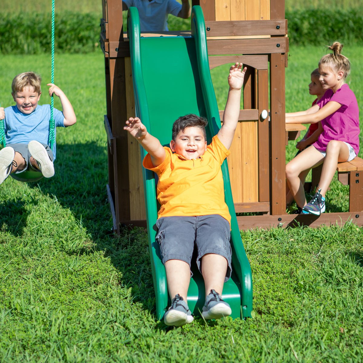 Lakewood Wooden Swing Set
