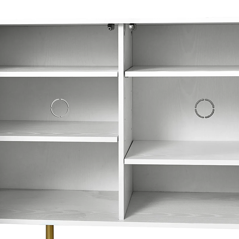 Jakob 3-Door Modern Sideboard with Adjustable Shelves