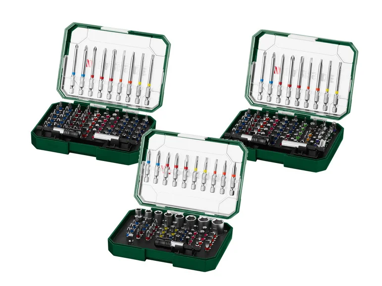 PARKSIDE Jeu de douilles à embout ou embout de vissage PBS3 A2