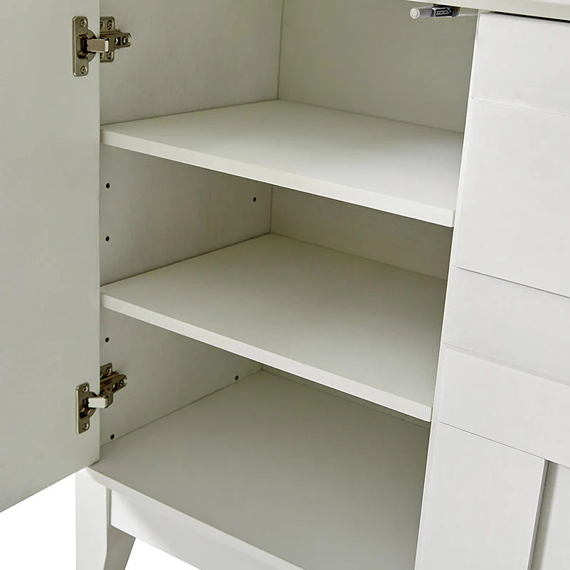 Veitin Modern 3-Door Sideboard with Adjustable Shelf