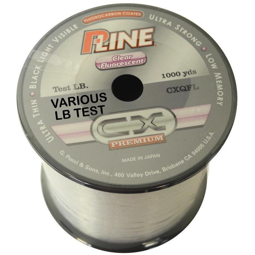 P-Line CX Premium Clear Fluorescent Co-Polymer Fishing Line