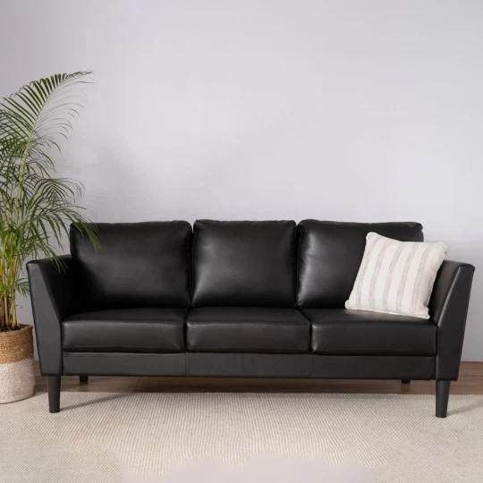 3 Seater Sofa, Black