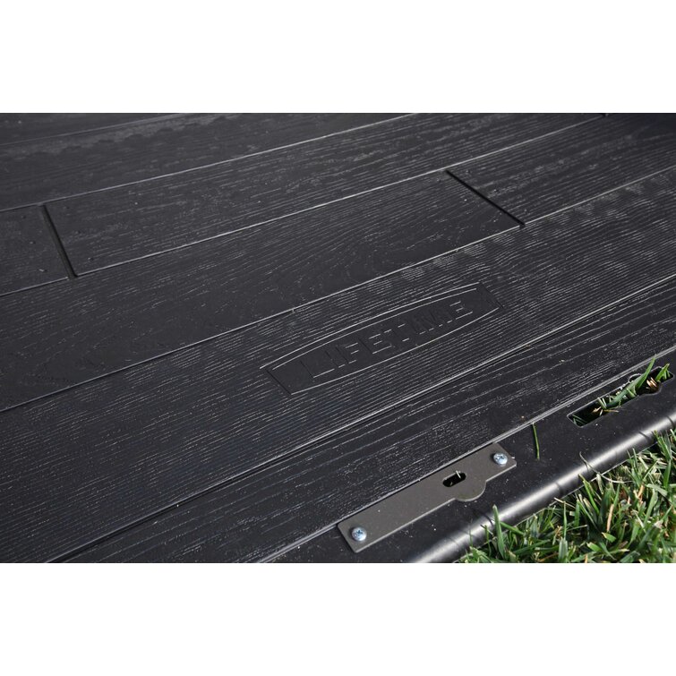 457 cm x 244 cm Geräteschuppen aus Kunststoff