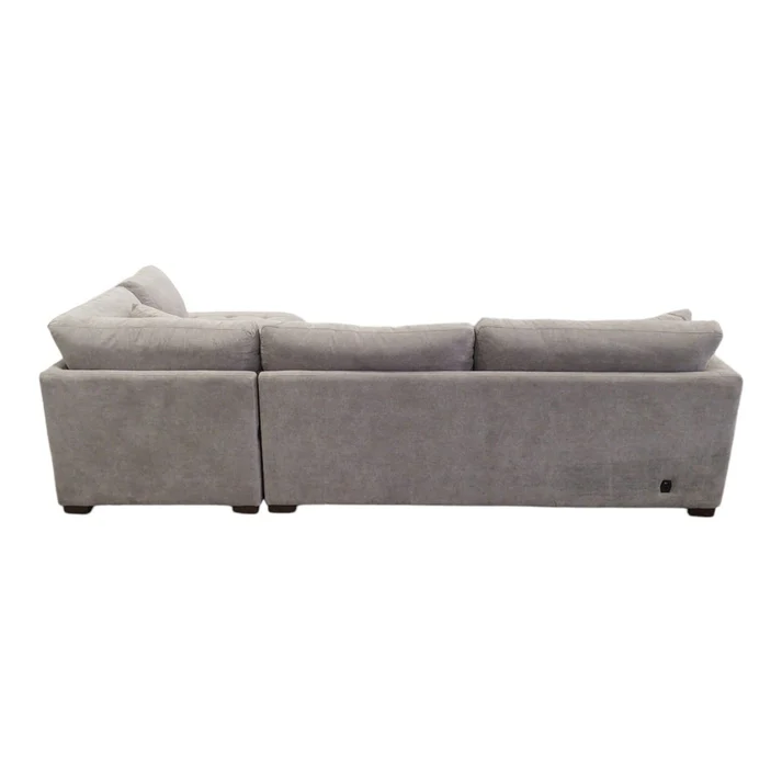 Thomasville Miles Fabric Sectional with Power Footrest
